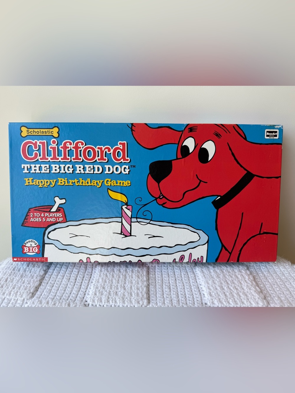 Clifford the Big Red Dog Happy Birthday Game